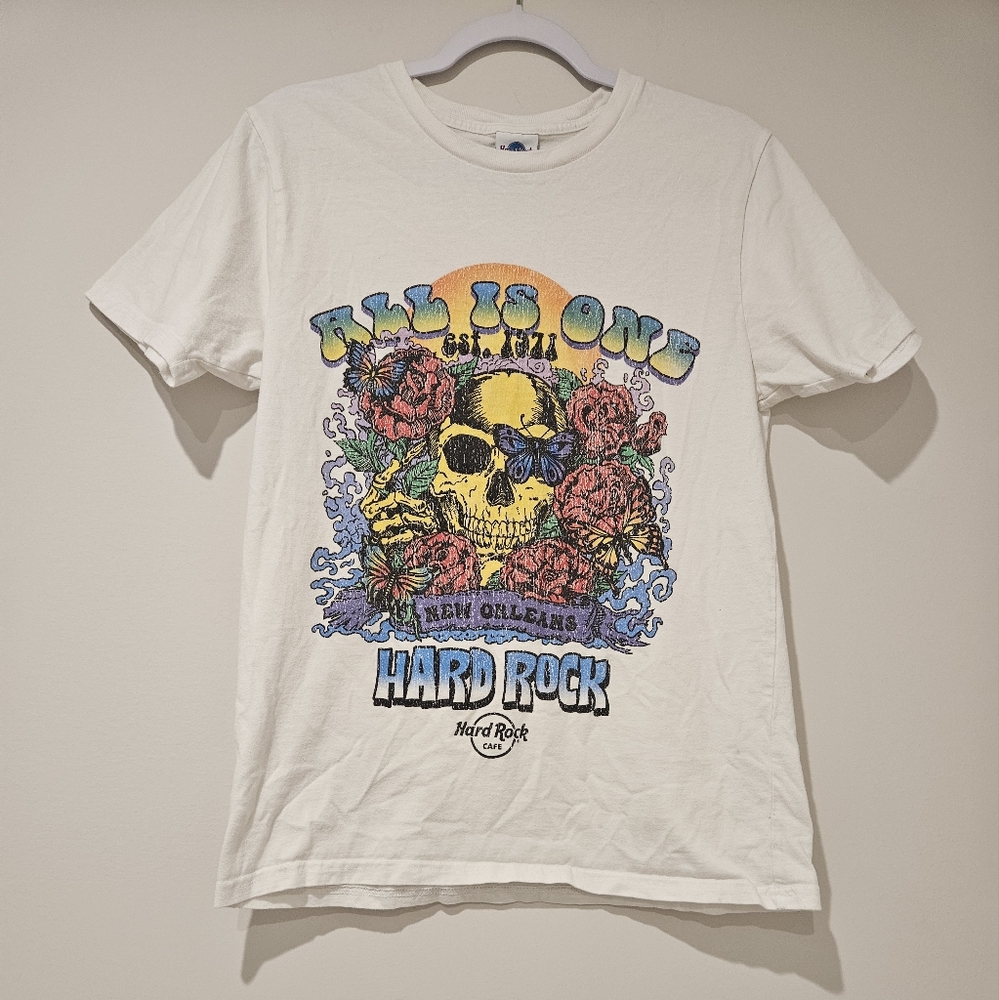 Hard Rock Cafe × Pacsun Men's Graphic  Short Sleeve Tee, Size Medium
